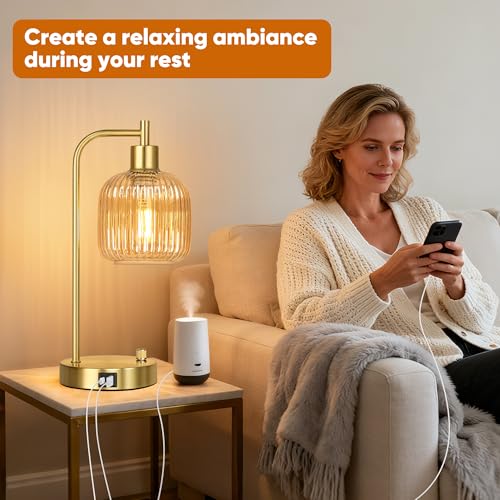 Champagne Glass Table Lamps Set of 2 (2 Count)