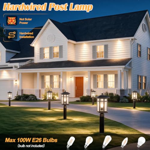 Large Outdoor Post Light