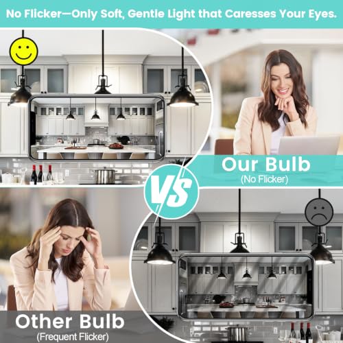 A19 Dimmable LED Bulbs (4 Count)