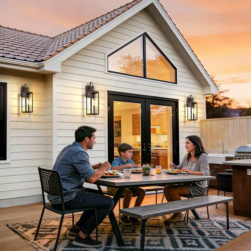 18'' Large Outdoor Wall Lights 2 Packs (2 Count)