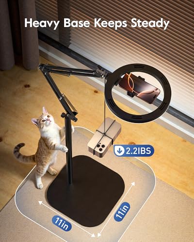 Ring Light Tripod for iPhone with Light