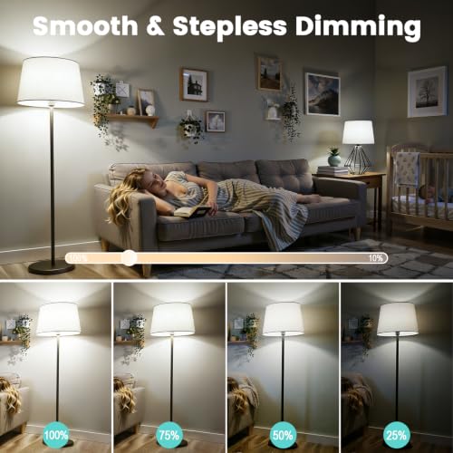 A19 Dimmable LED Bulbs (4 Count)