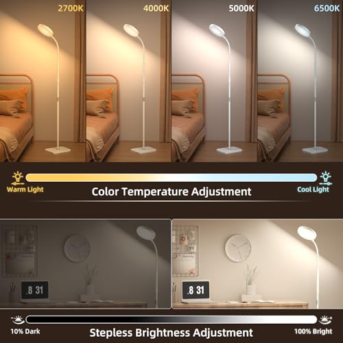 Floor Lamp Adjustable Height Floor Lamps for Living Room Bedroom