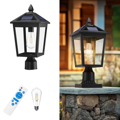 17 Inch Solar Outdoor Post Light