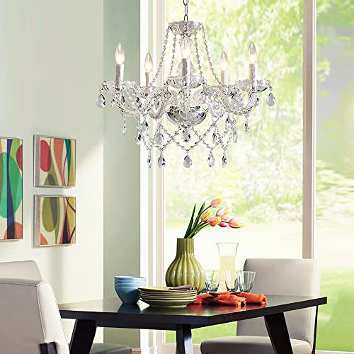 Saint Mossi Modern Contemporary Elegant K9 Crystal Glass Chandelier Pendant Ceiling Lighting Fixture