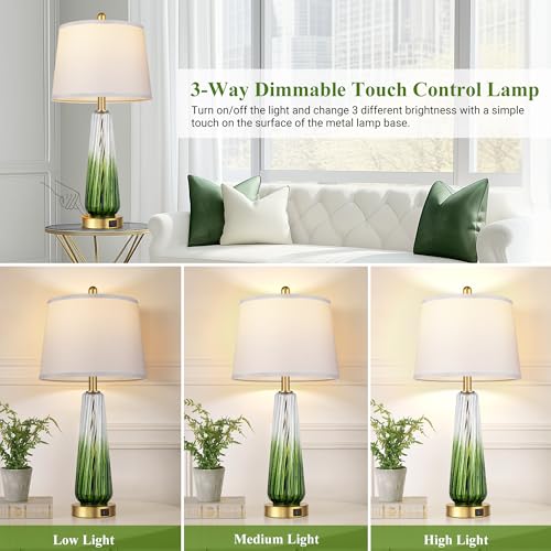 Modern Glass Table Lamps