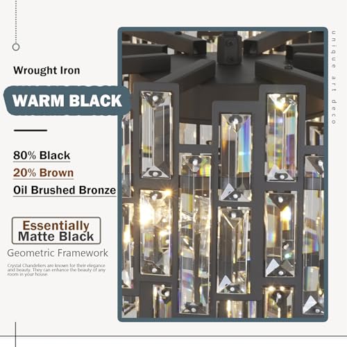 Crystal Chandelier Modern Farmhouse Chandeliers Rectangle