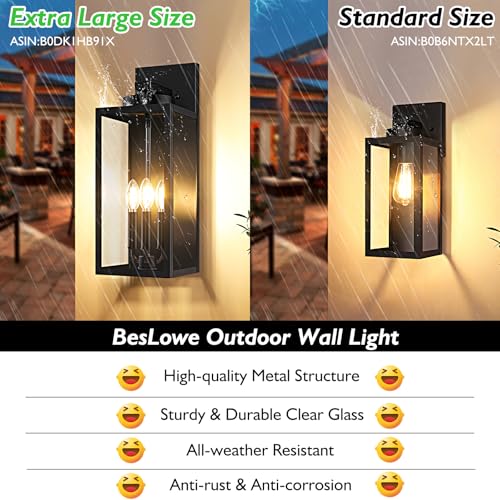 19” Large Outdoor Wall Light