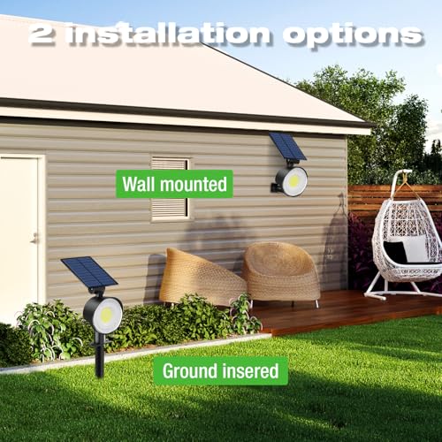 Solar Spot Lights Outdoor Waterproof (10 Count)