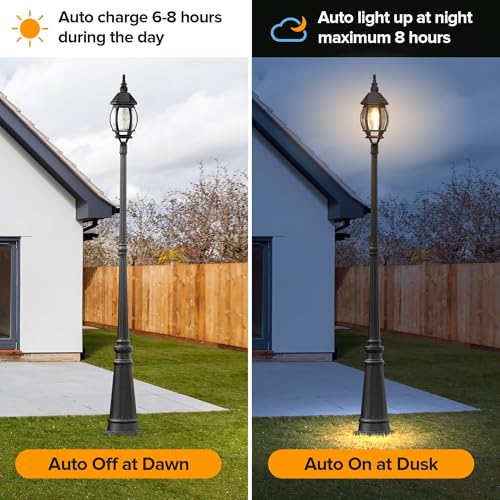 Solar Lamp Post Light