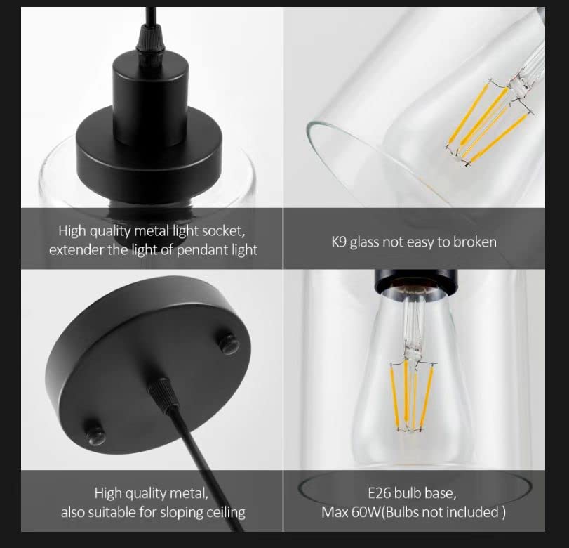 Industrial Pendant Lights (3 Count)
