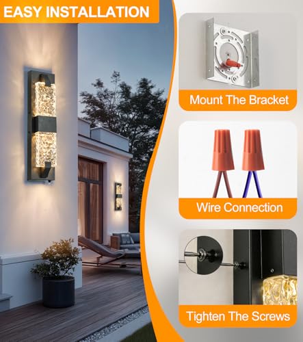 Outdoor Wall Light (2 Count)