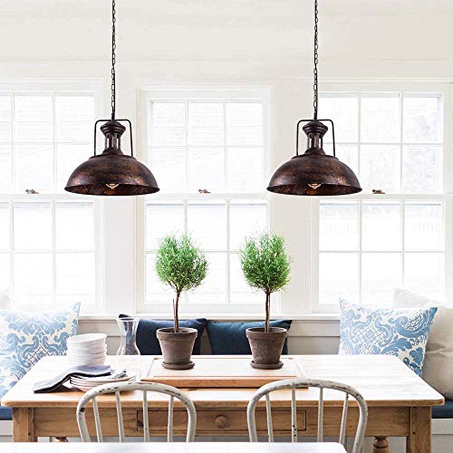 16.14" Farmhouse Pendant Light