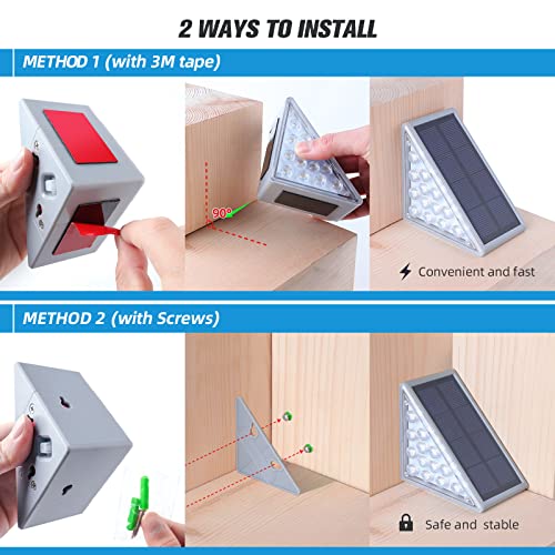 Solar Step Lights (6 Count)