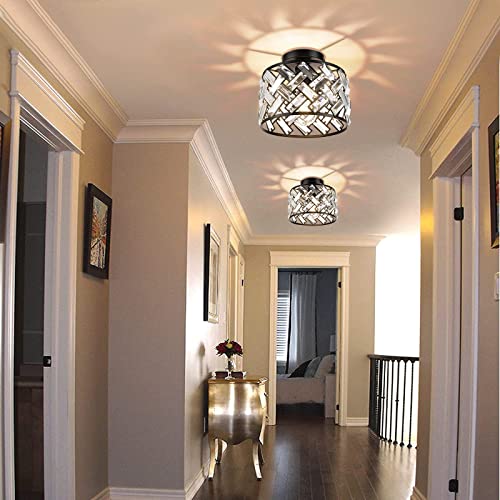 Crystal Light Fixture Ceiling Mount