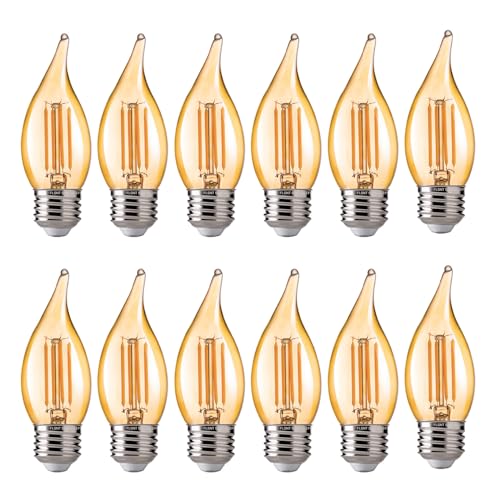 CA11 E26 LED Candelabra Bulbs (12 Count)