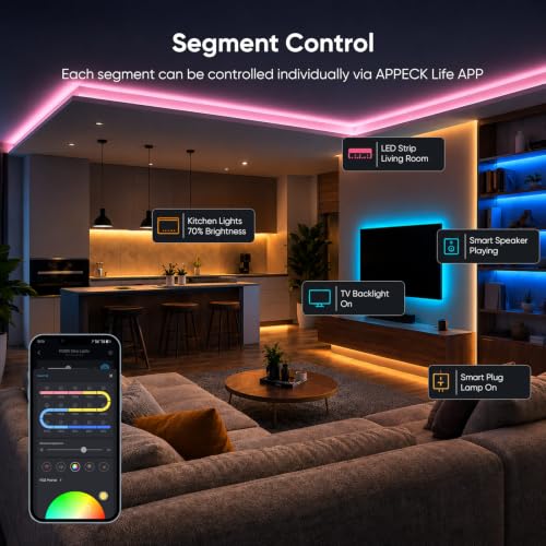 32.8ft LED Strip Lights (32.8ft)