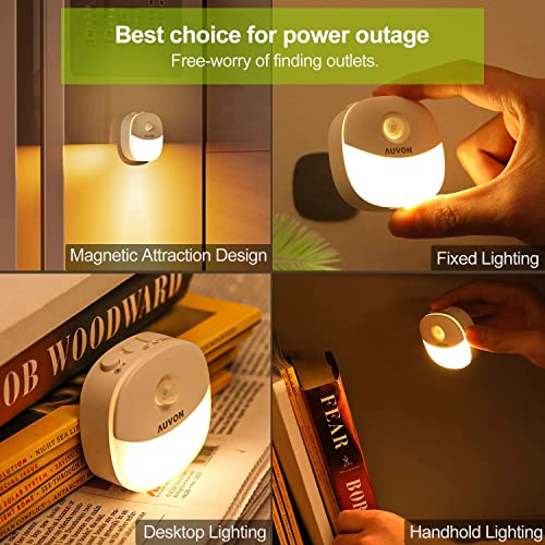 Magnetic Rechargeable Night Light (4 Count)