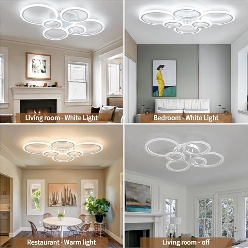 60W Modern LED Ceiling Light Fixture