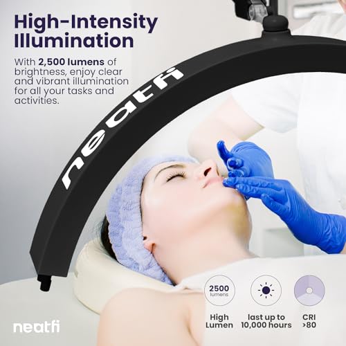 Half Moon LED Table Lamp for Estheticians