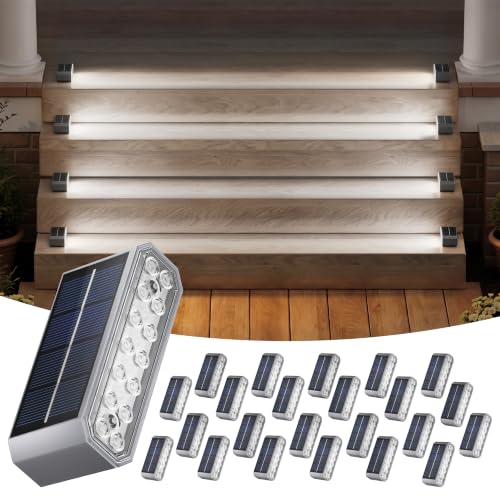 Solar Step Lights (24 Count)