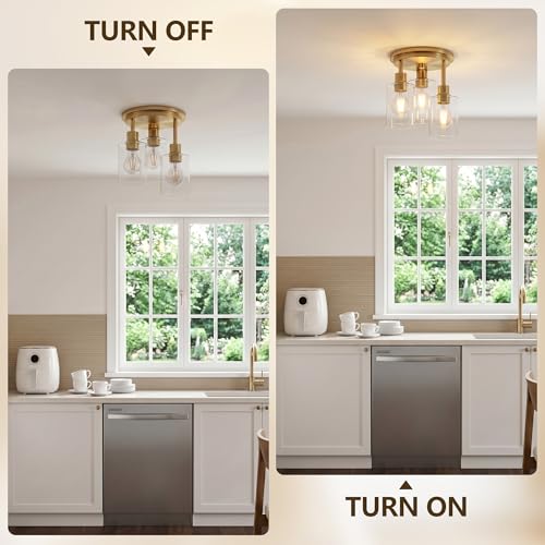 Semi Flush Mount Ceiling Light