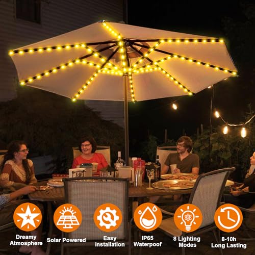 Solar Umbrella Lights