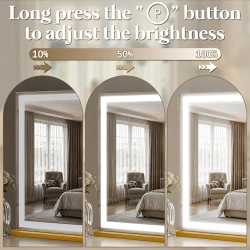 Large Vanity Mirror with Lights