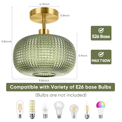 Semi Flush Mount Ceiling Light
