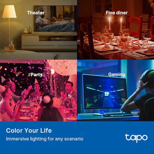 Multicolor Dimmable Smart Light Bulbs