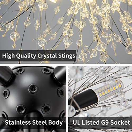 Modern Crystal Chandeliers Firework