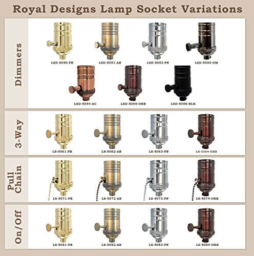 Pull Chain Lamp Socket for Incandescent LED Bulbs (2 Count)