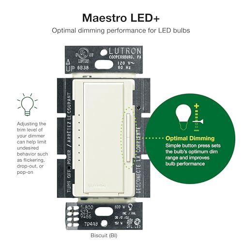 Maestro LED+ Dimmer Switch