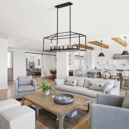 38'' Black Dining Room Light Fixture