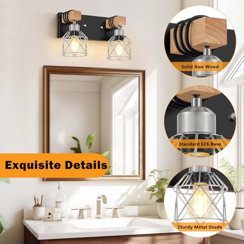 Farmhouse Bathroom Light Fixtures
