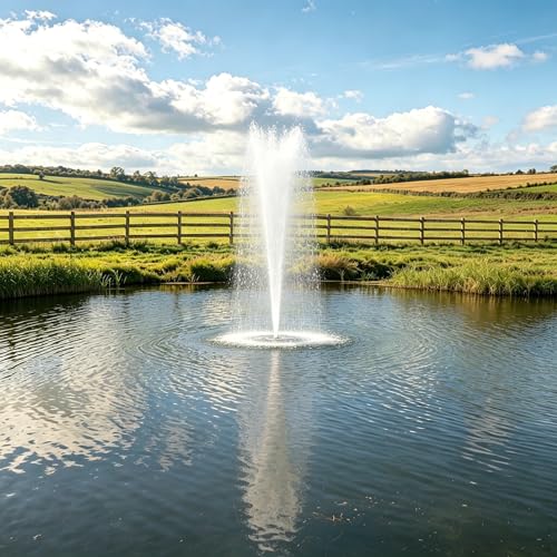 Vellara 120W Floating Pond Fountain with Built