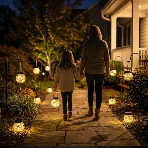 6 Pack M Size Solar Lantern Gifts for Women (6 Count)