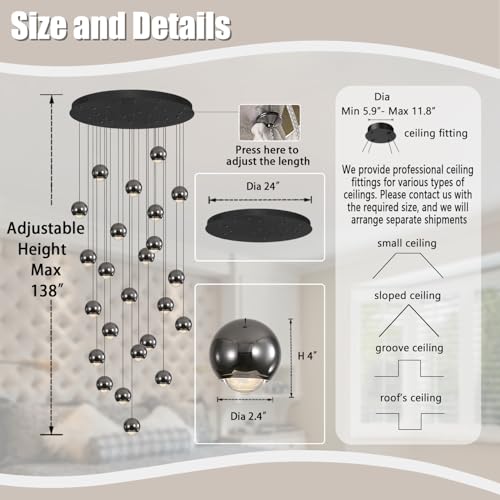 Farmhouse Crystal Chandelier