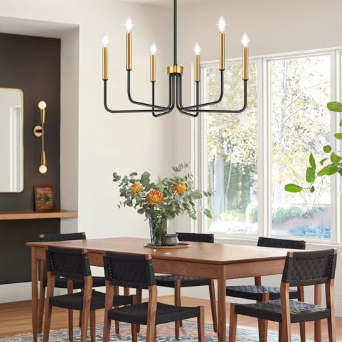 Black and Gold Chandelier
