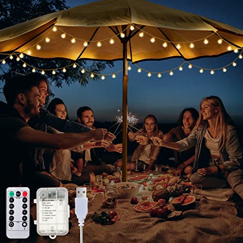 1 Pack 32 FT LED Patio Umbrella Lights