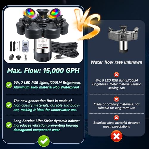 Pond Fountain Aerator