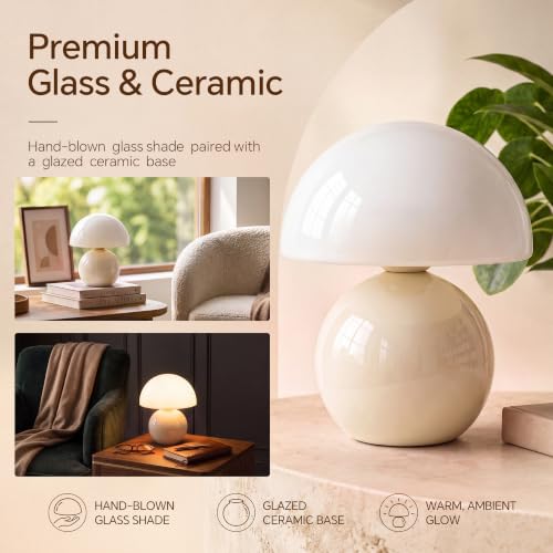 Mushroom Lamp Table Lamp for Bedroom