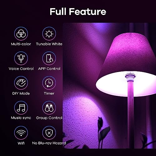 Matter Smart Light Bulb (6 Count)