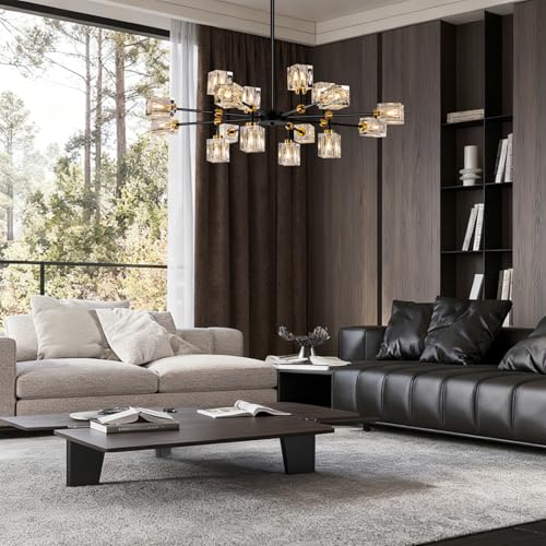 Crystal Sputnik Chandelier with 16