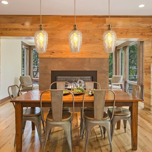 Glass Pendant Lights Kitchen Island