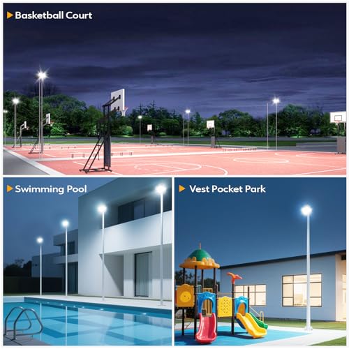 4 Pack LED Flood Lights Outdoor (4 Count)