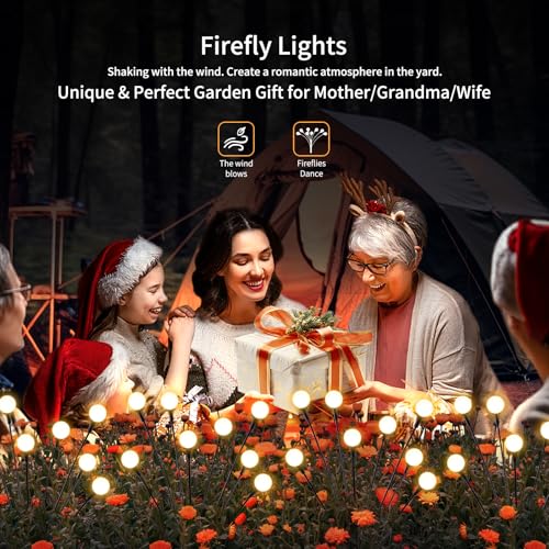 Solar Lights Outdoor Waterproof (2 Count)