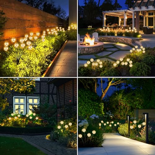 Solar Lights Outdoor Waterproof (4 Count)