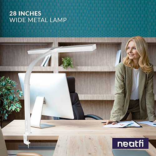 3000 Lumens LED Desk Lamp with Clamp