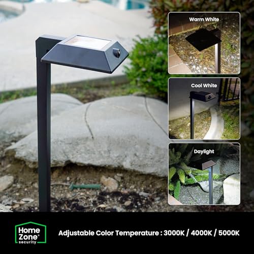 4PK Mesh Linkable Solar LED Security Pathway Light (4 Count)